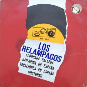 Los Relampagos - Alborada Gallega / Bailarina De España / Vacaciones En España / Nocturno (7", EP)