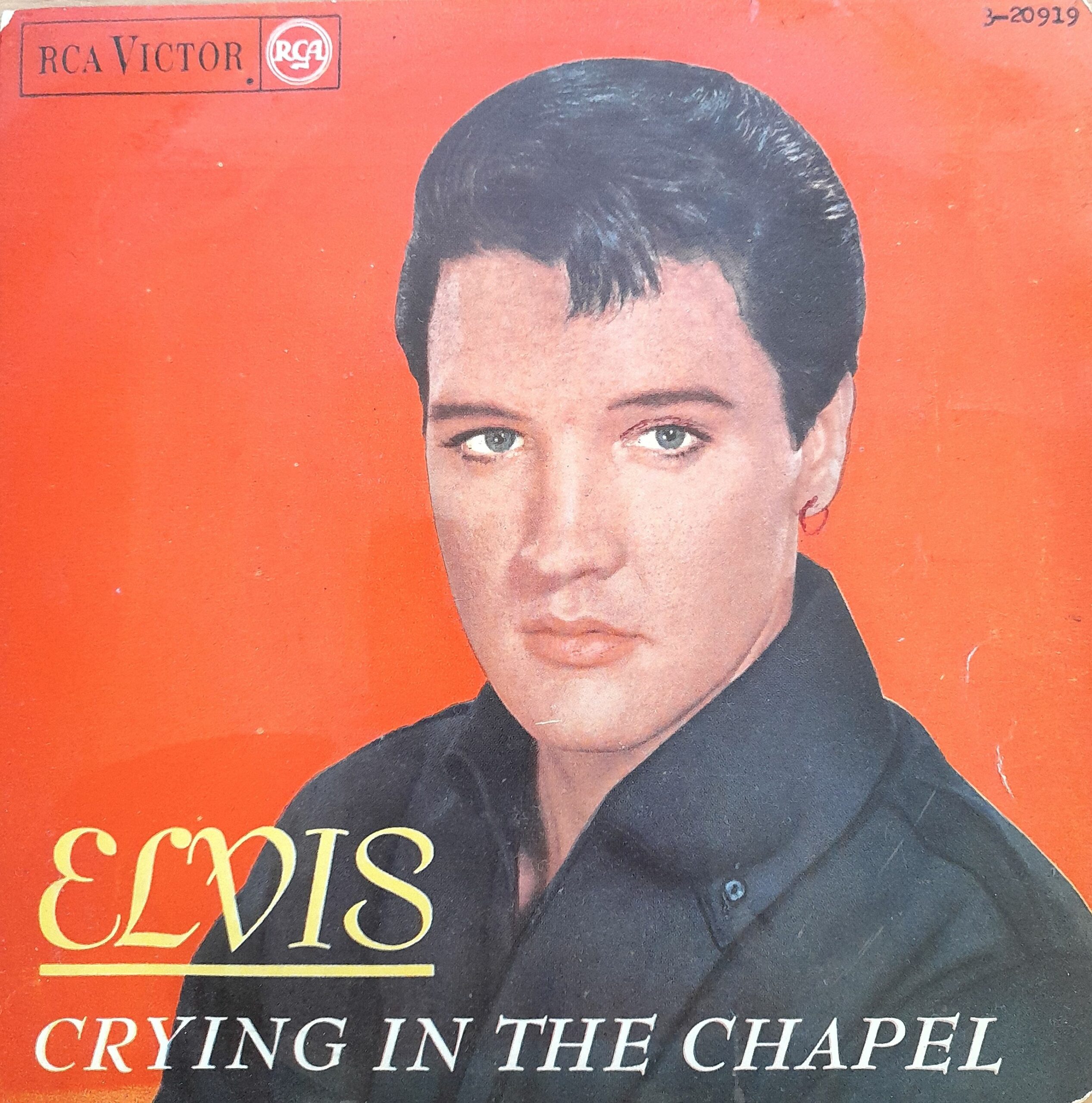 Elvis – Crying In The Chapel (7", EP SPAIN)