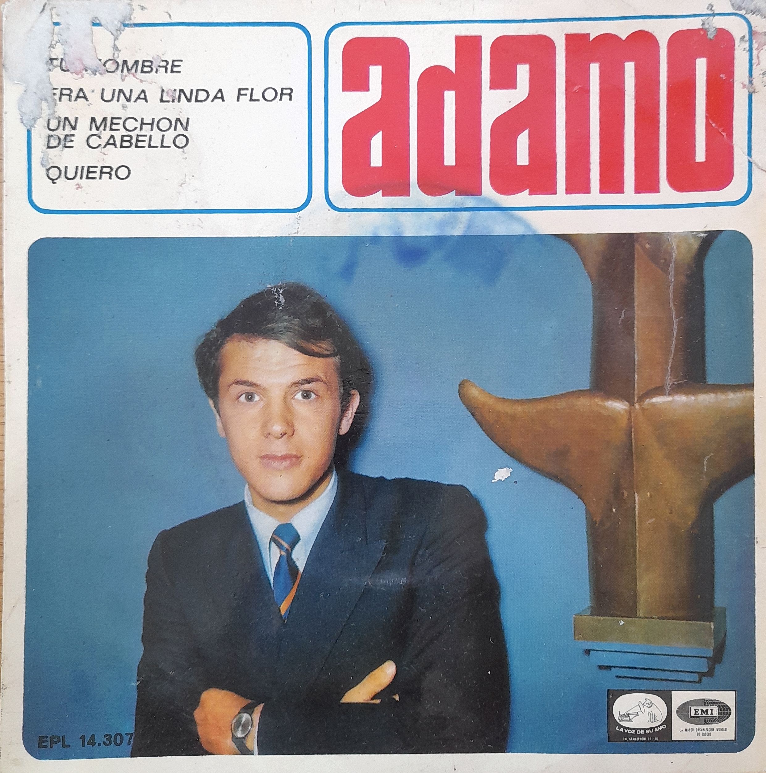 Salvatore Adamo, “Tu Nombre". 7" EP
