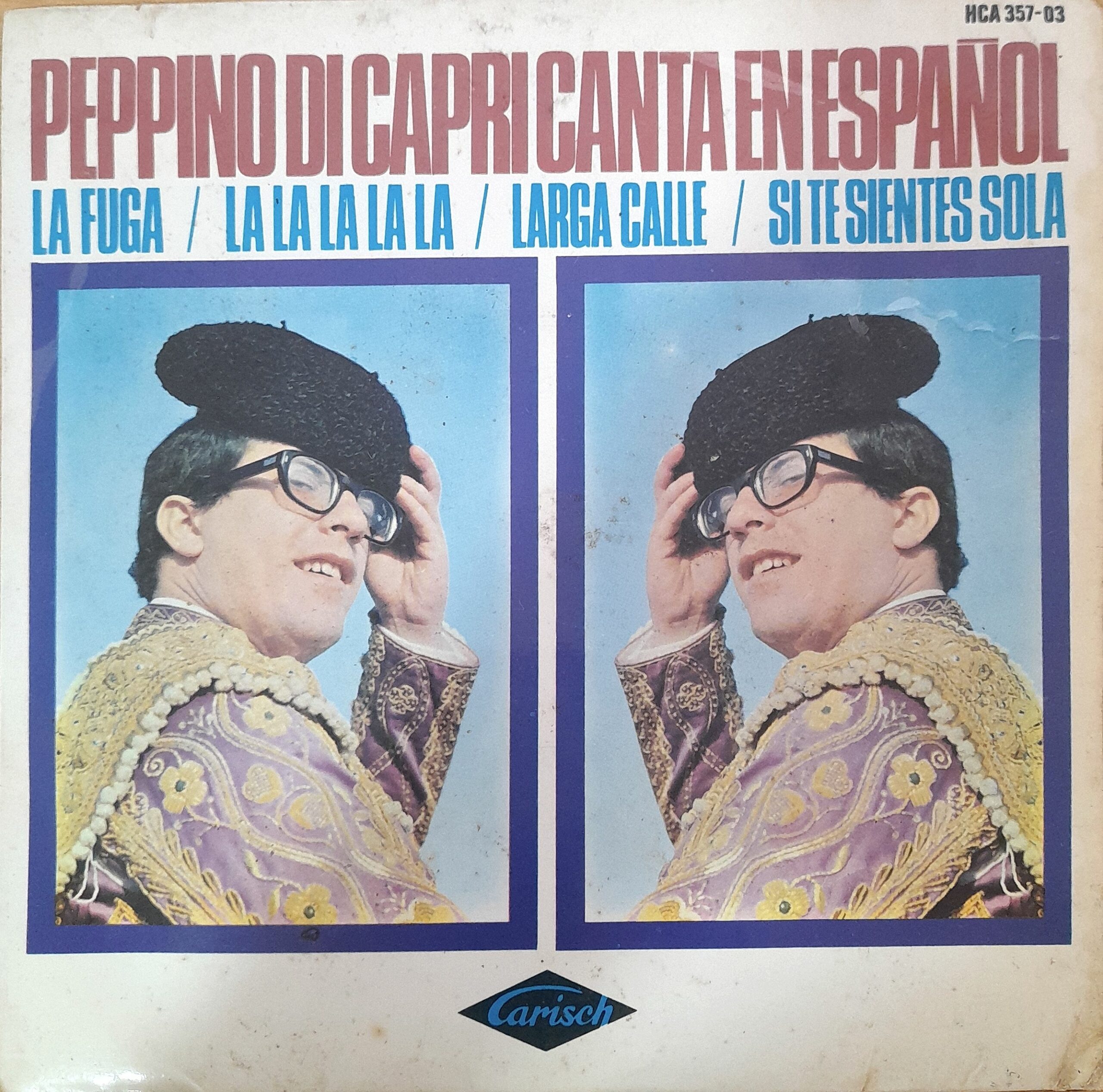 Peppino Di Capri: "Canta En Español". 7" EP