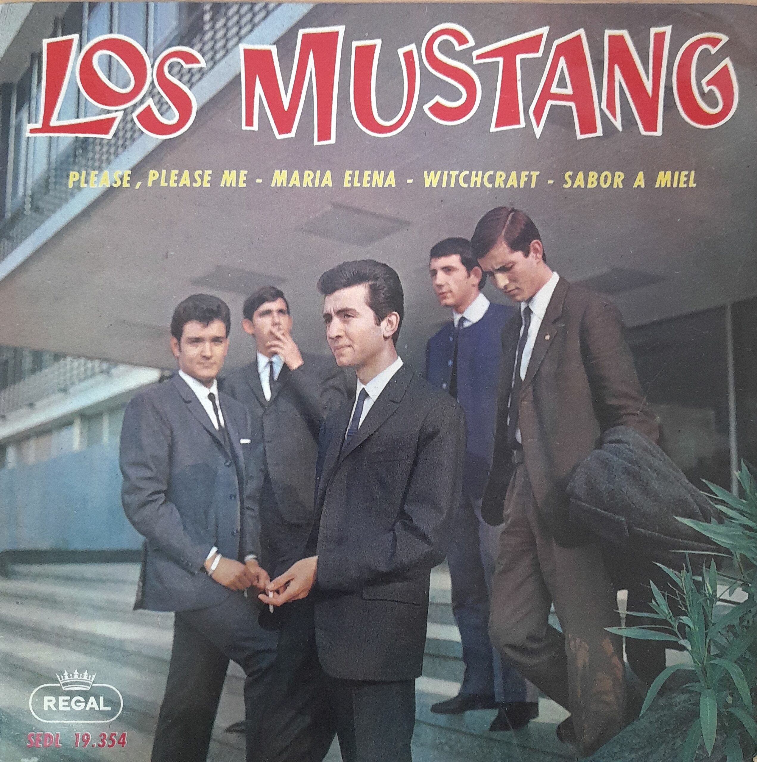Los Mustang, "Please Please Me". 7" EP