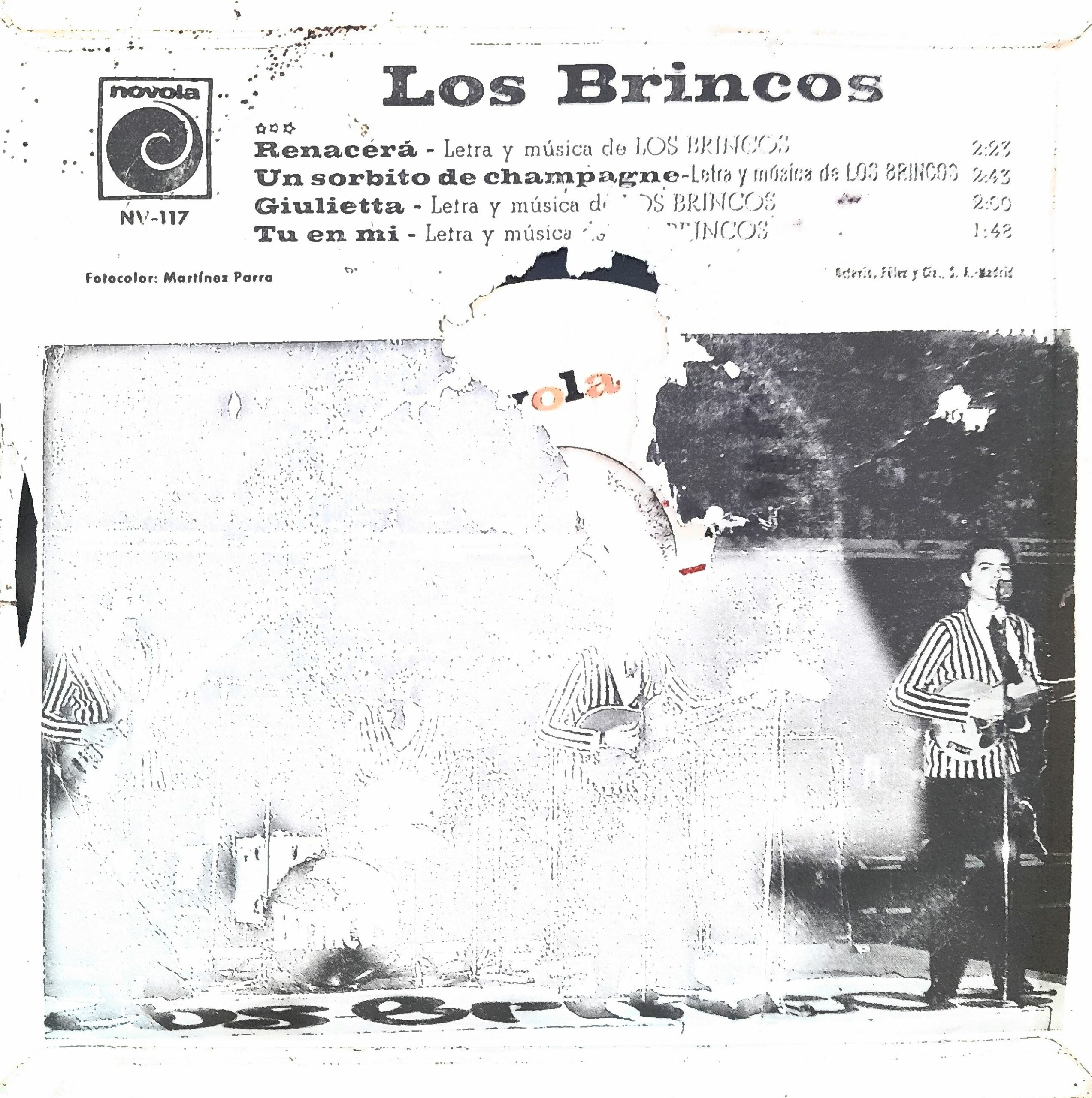 Los Brincos: "Renacerá". 7" EP - Imagen 2