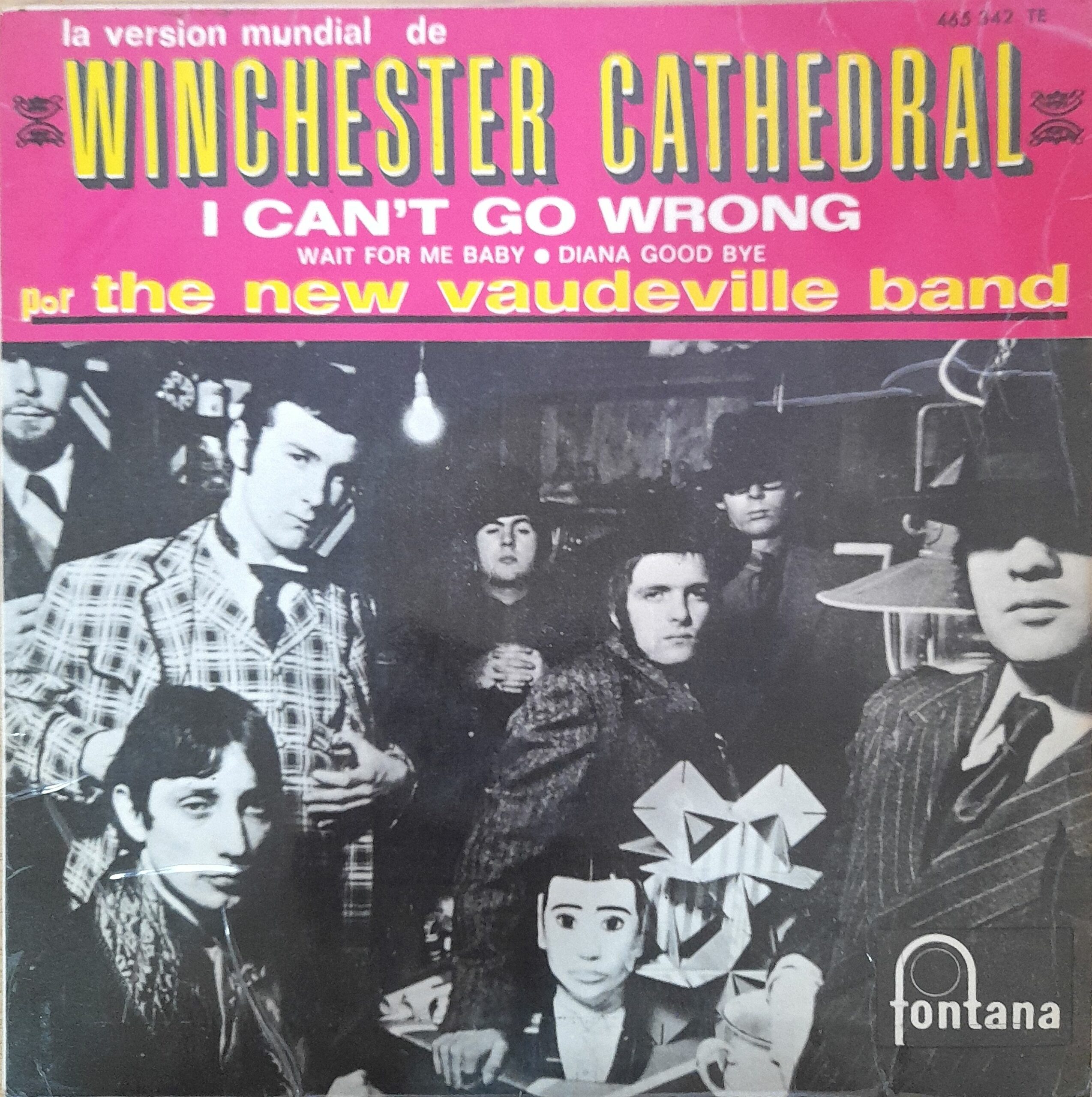 The New Vaudeville Band, “Winchester Cathedral”. 7" EP