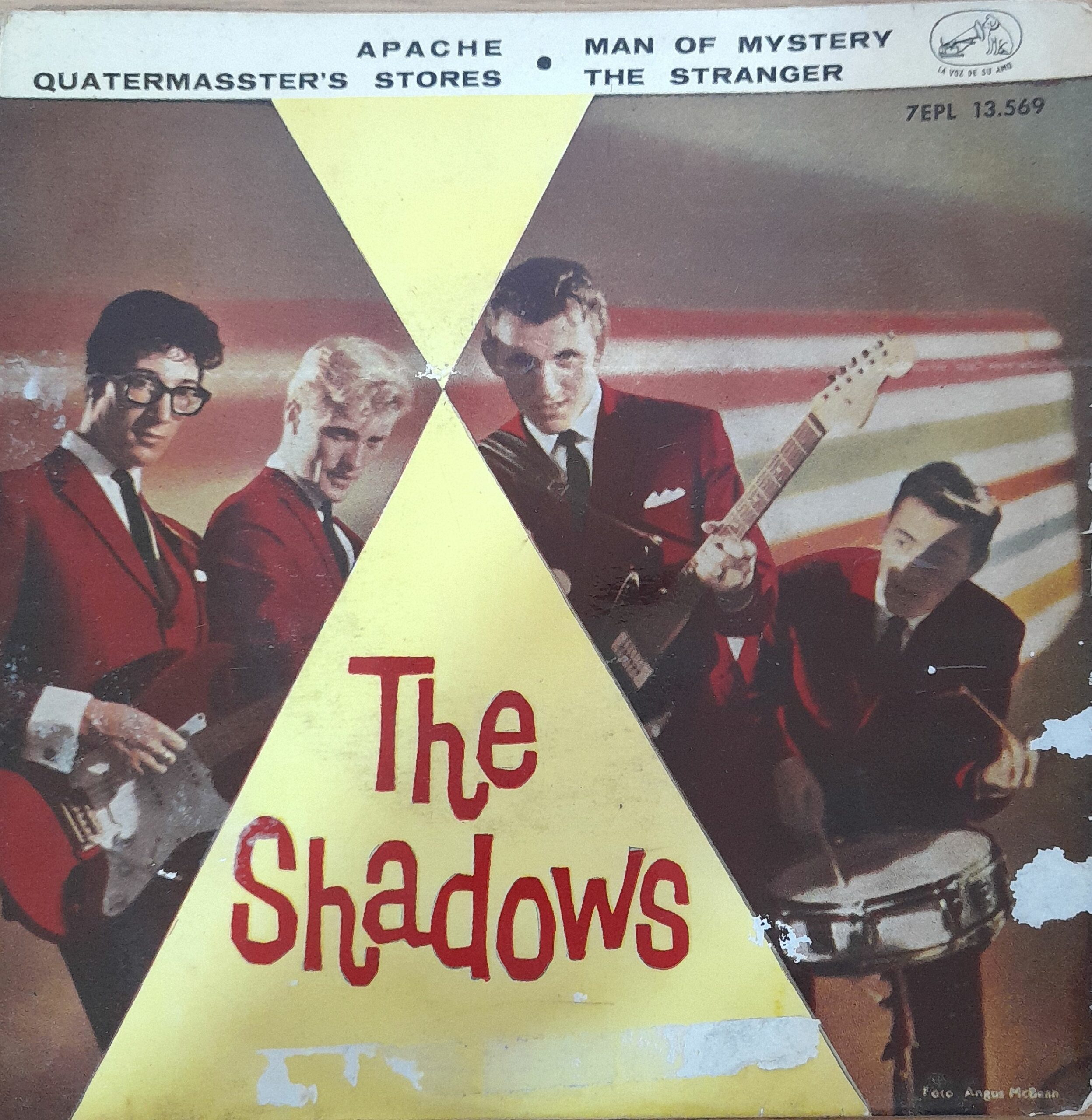 The Shadows, “Apache / Quartermaster’s Stores”. 7" EP