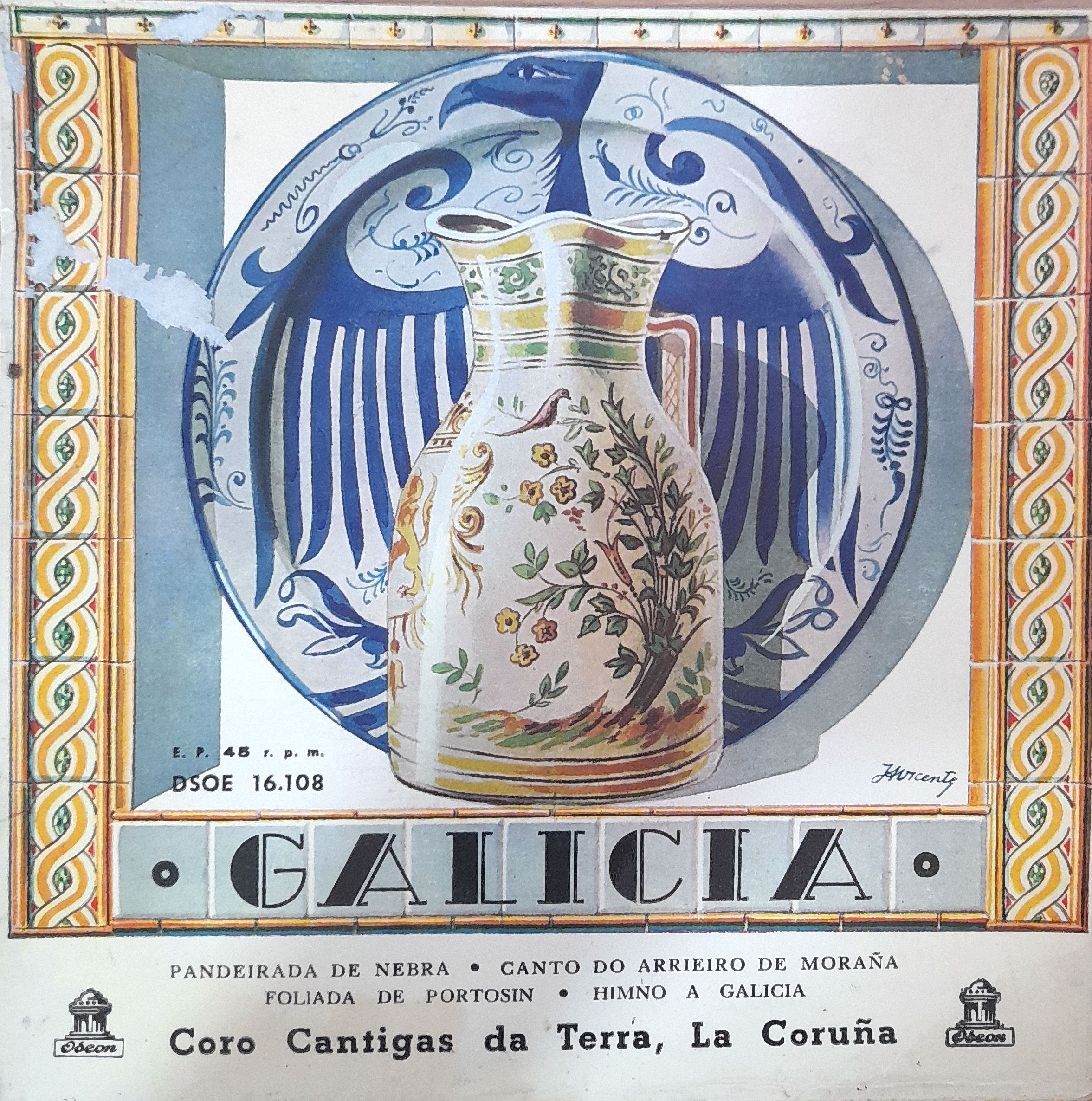 Cantigas da Terra: “Galicia”. 7" EP