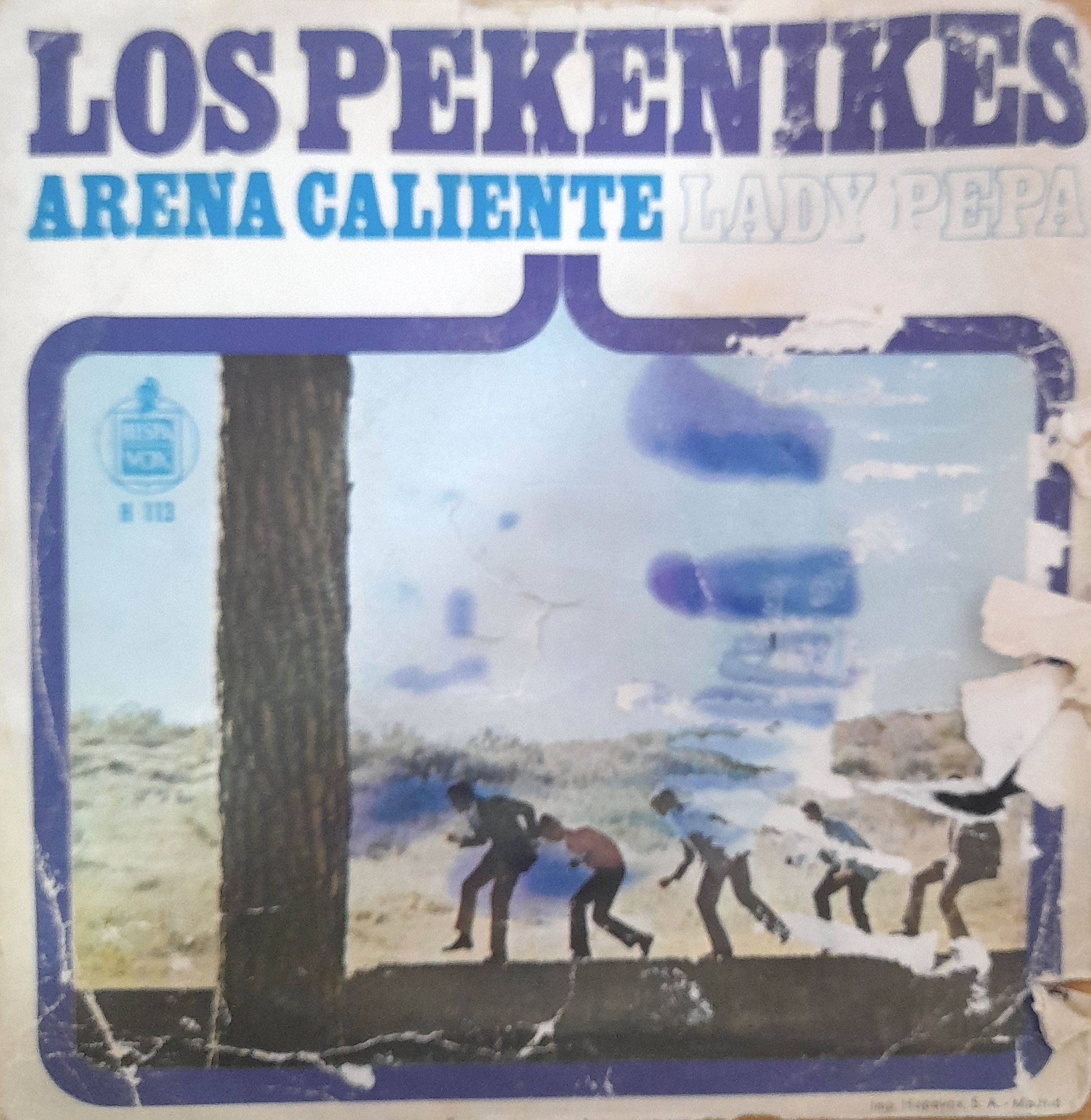 Los Pekenikes: "Arena Caliente y Lady Pepa". 7" EP