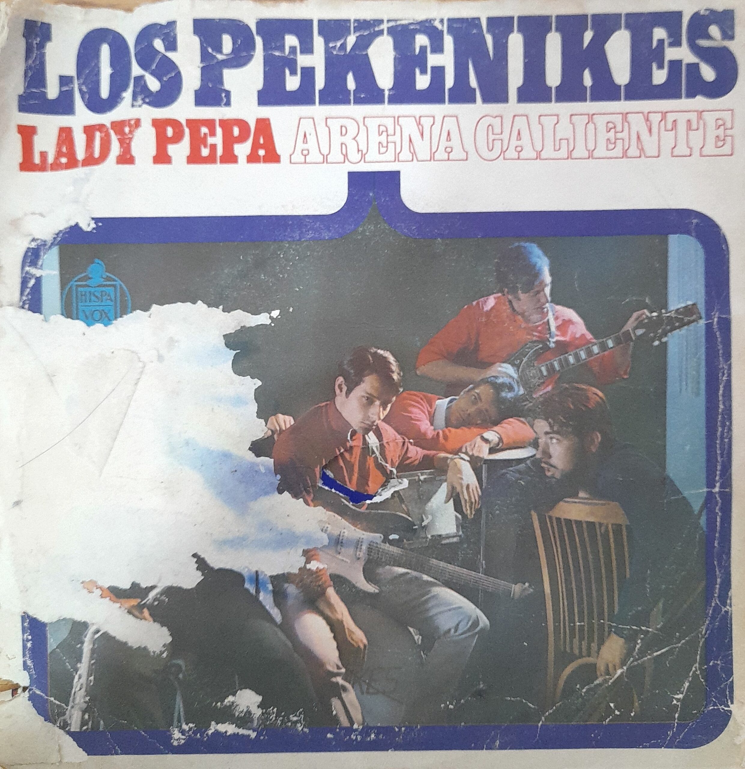 Los Pekenikes: "Arena Caliente y Lady Pepa". 7" EP - Imagen 2
