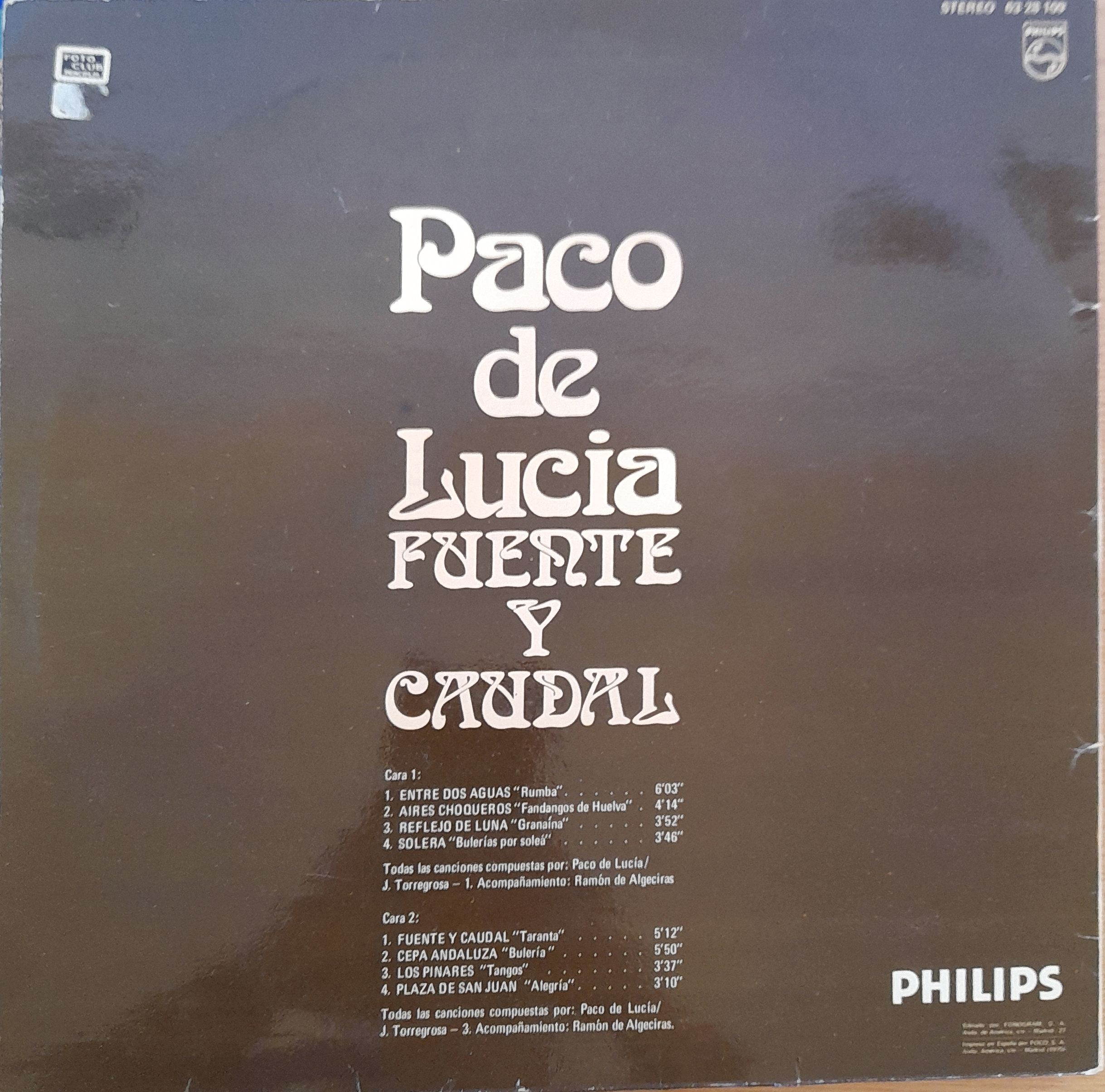 Fuente y Caudal. 7" EP - Imagen 2