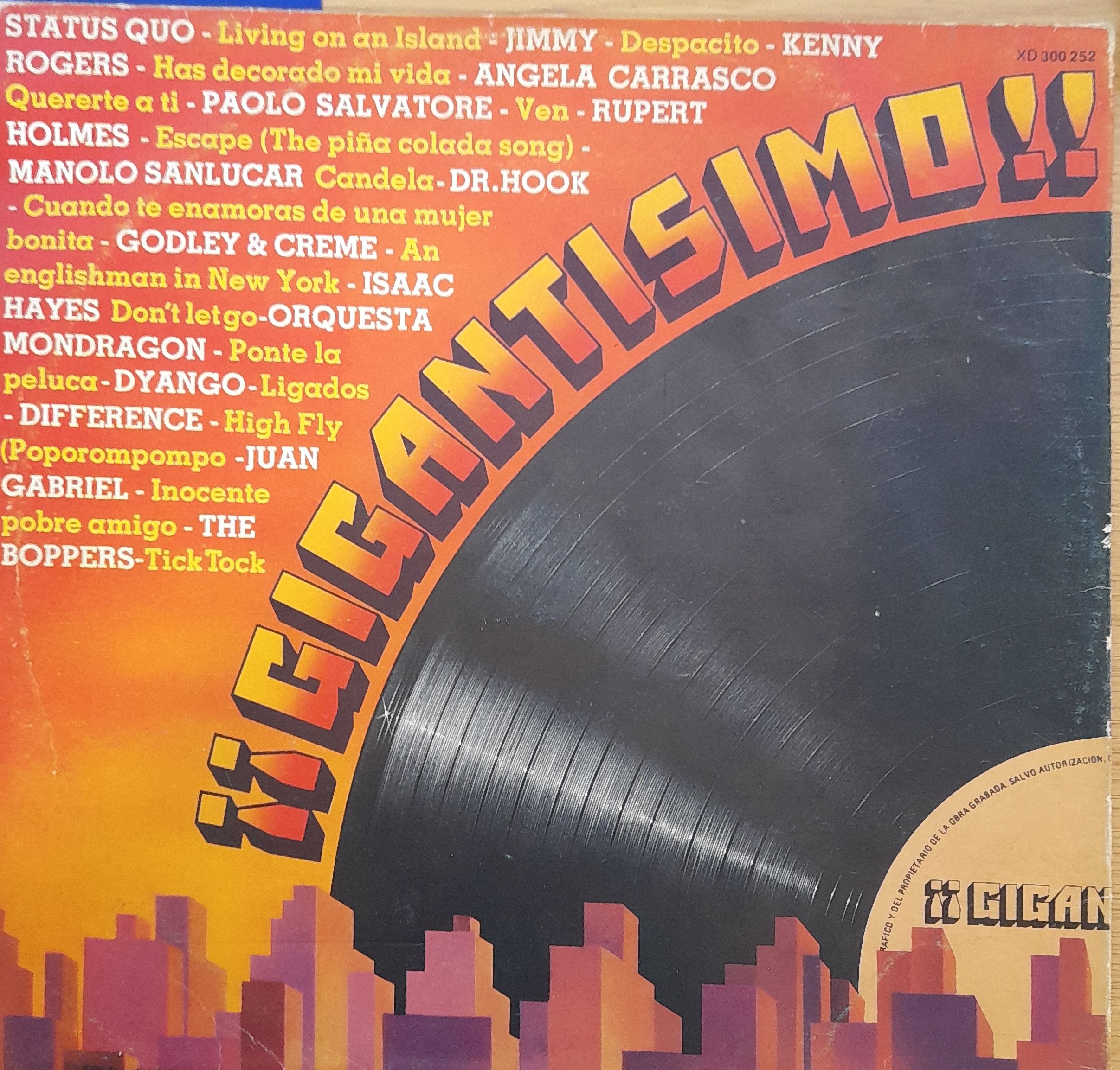 ¡¡Gigantísimo!!, 2xLP - Imagen 2