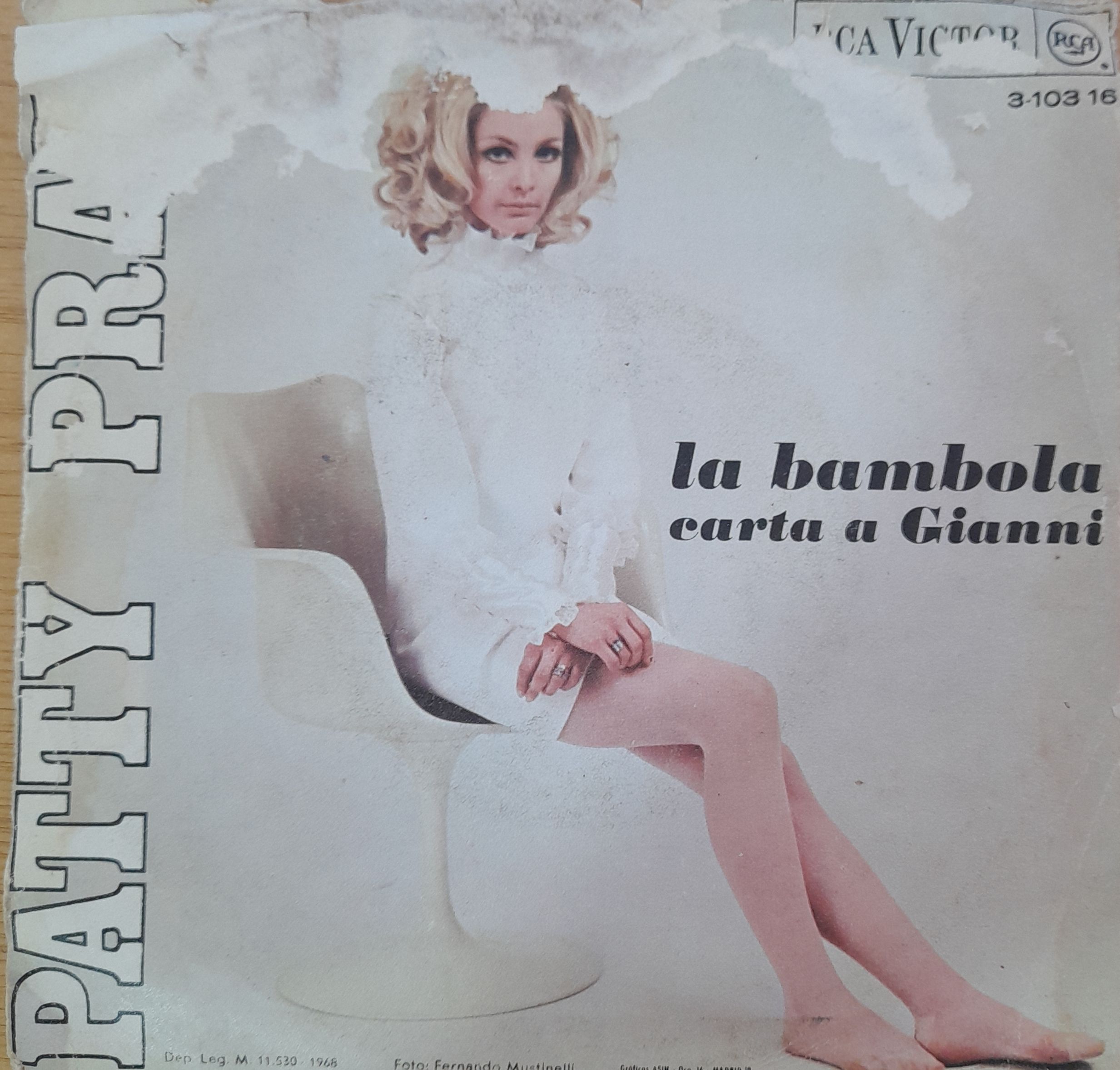 La Bambola / Carta a Gianni. 7" EP