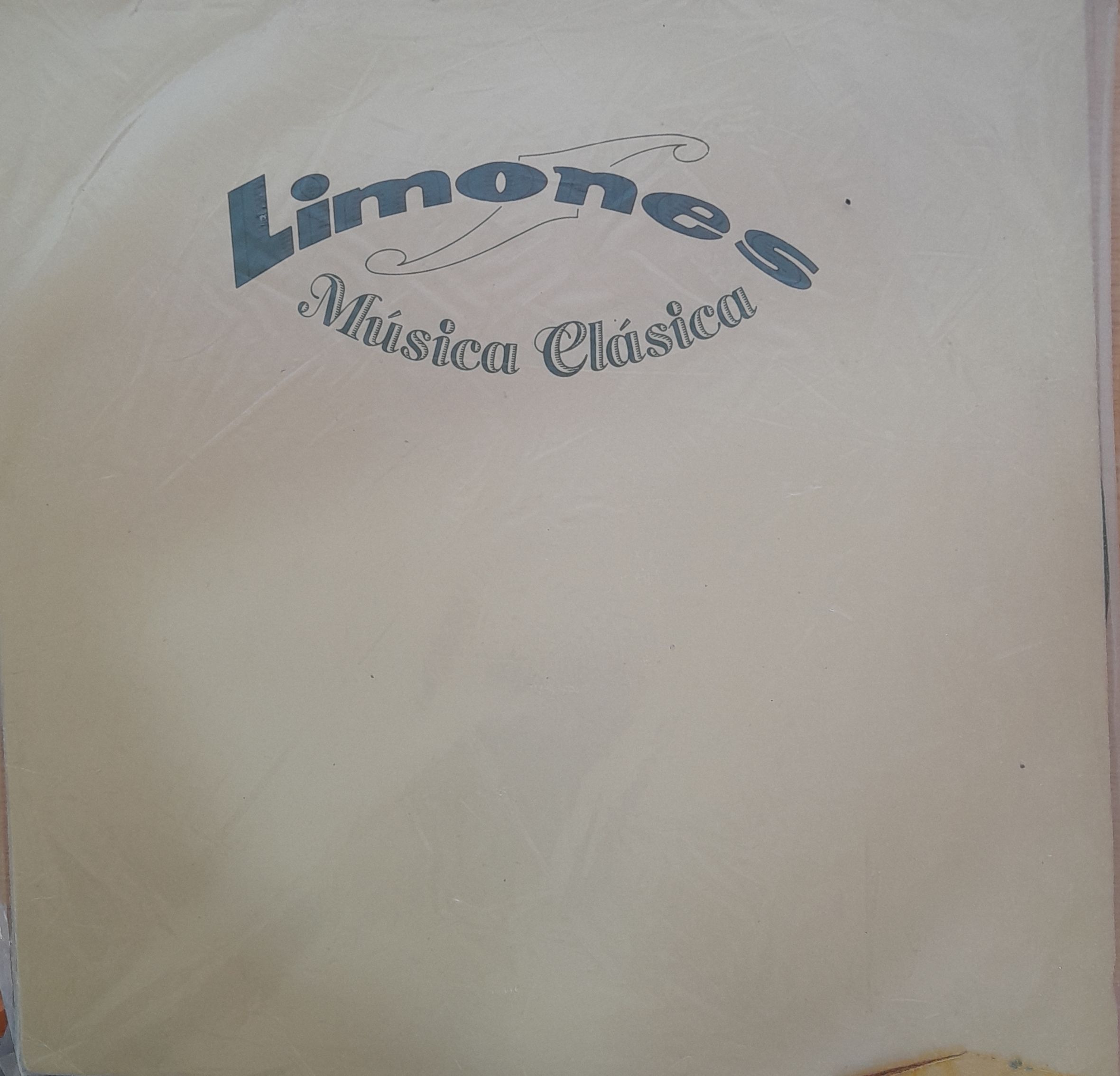 Música Clásica. 12" LP