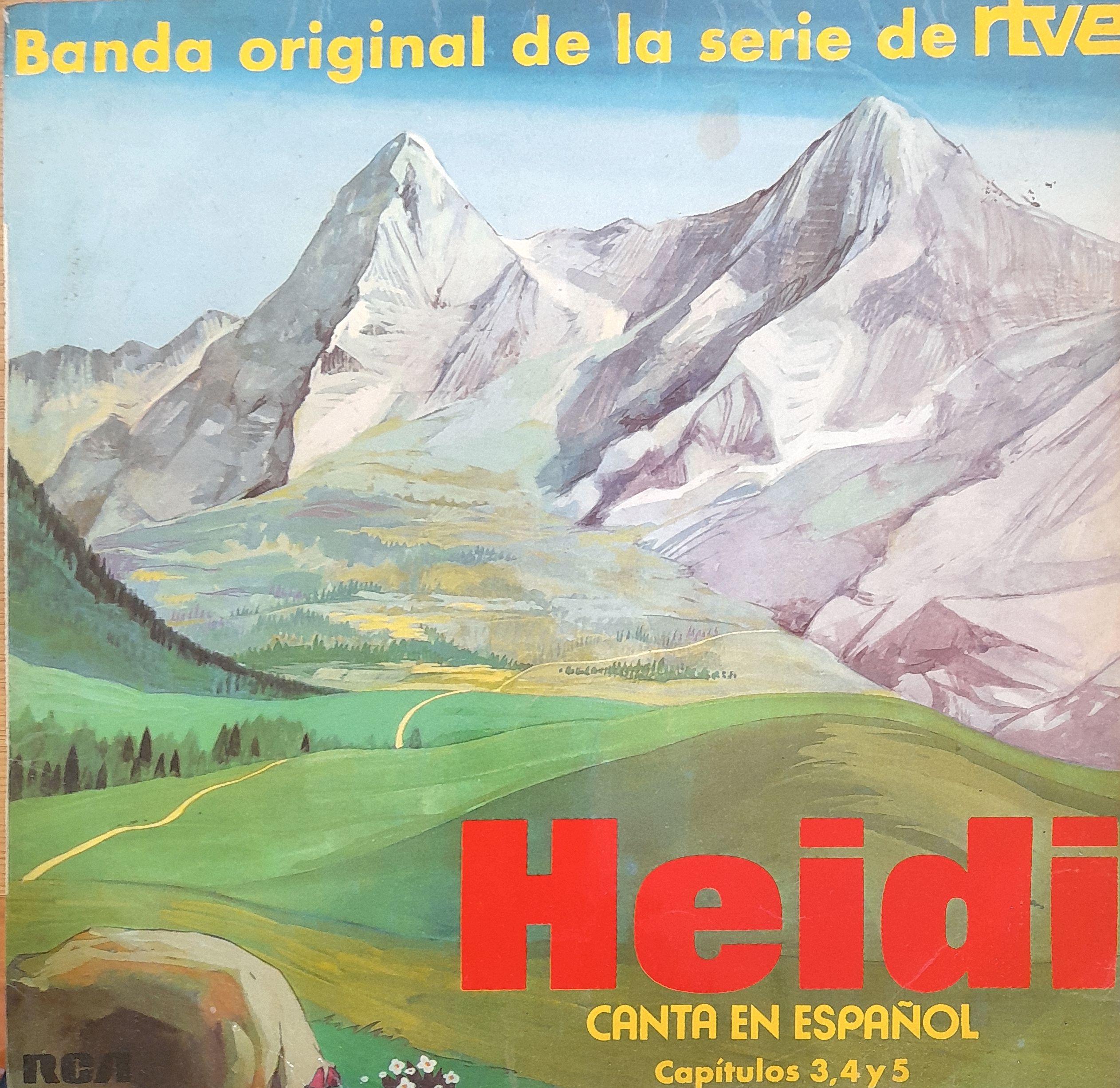 Heidi, Canta En Español. 12" LP