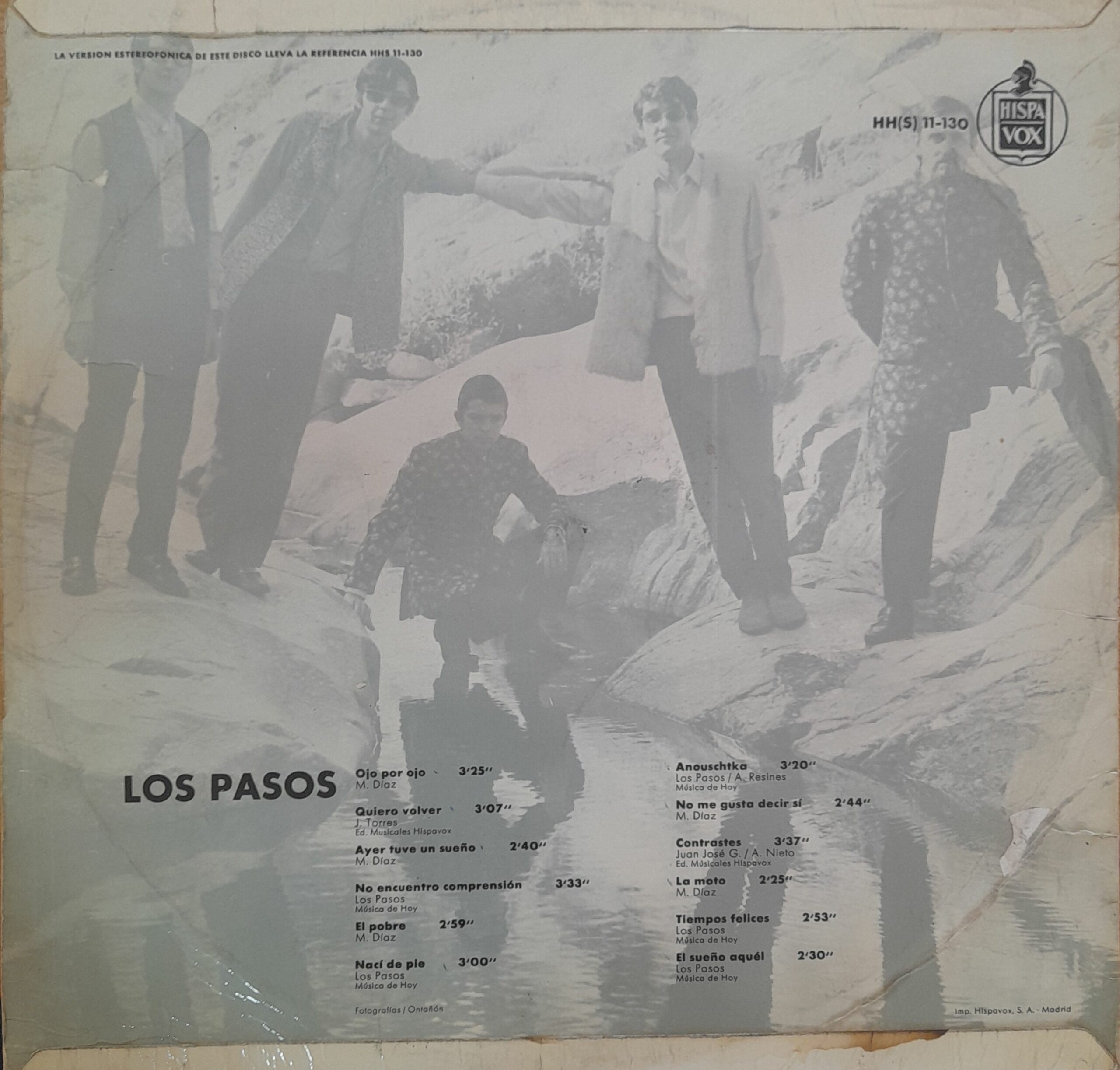 Los Pasos. 12" LP - Imagen 2