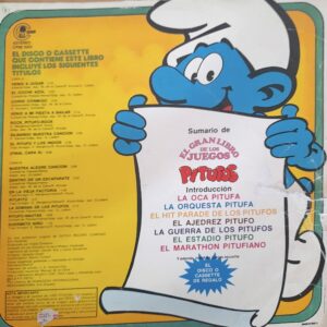 El Gran Libro de los Juegos – Los Pitufos. 12" LP