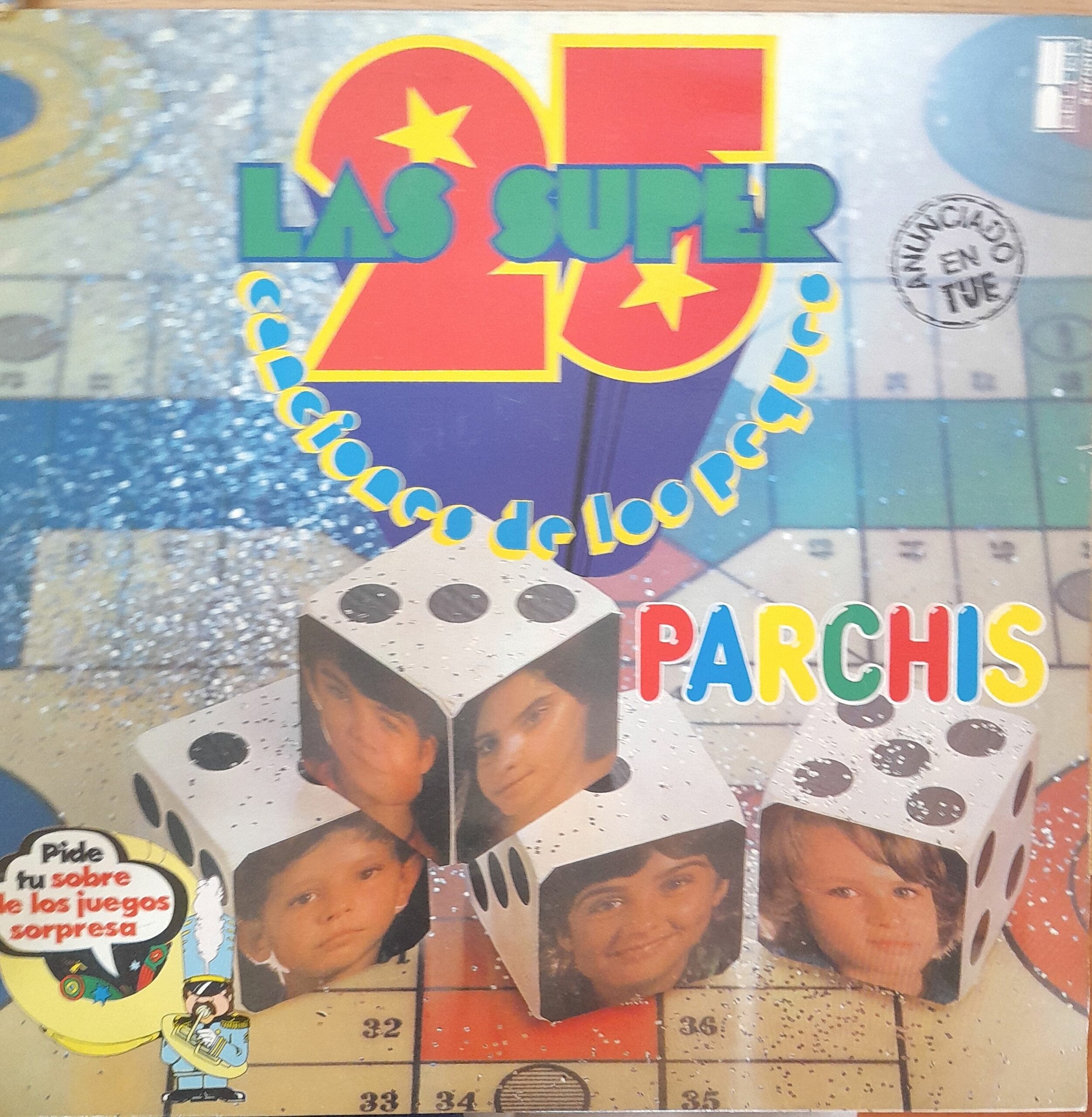 Las Super 25 Canciones de Los Peques. 12" LP